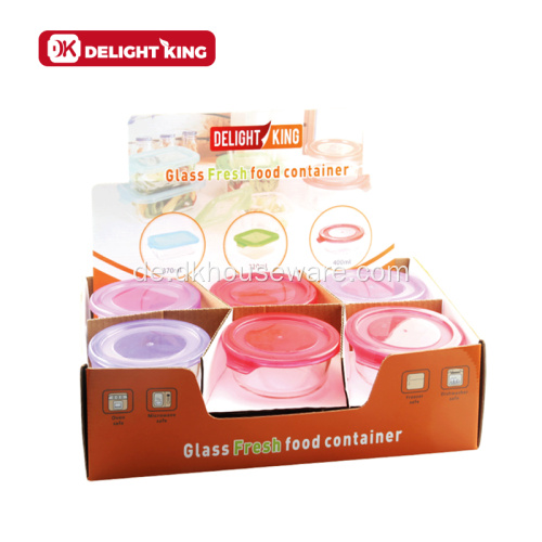 Tragbare Mini-Babyglas-Lebensmittel-Container-Takeaway